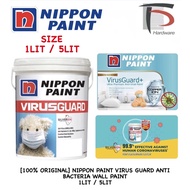 [100% ORIGINAL] NIPPON PAINT VIRUS GUARD ANTI BACTERIA WALL PAINT / CAT DINDING