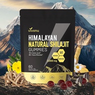 HimalayanShilajitGummieswith South Africa Drunk Eggplant And Ghoul|85+Trace Mineral & Fuli Acid|Orga