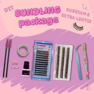 PALASHES RUSSIAN DD-CURL Eyelash Extension BUNDLING Package