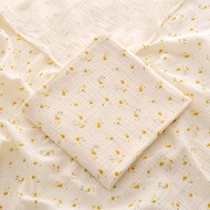 ผ้าห่มผ้าฝ้าย100X100cm สำหรับเด็กแรกเกิดผ้าเช็ดตัวทารกผ้าห่มผ้ามัสลิน