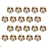 🌱 Hemobllo 20pcs Palamuti sa Hardin Resin Dekorasyong Aso para sa Panloob na Dekorasyon at Pampalamu