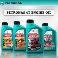 Minyak Enjin PETRONAS Sprinta F900 10W40 & 10W50 / F700 15W50 / F500 10W40 / F100 SAE40 4T untuk Mot