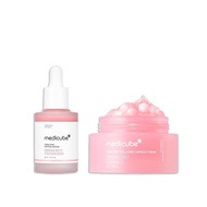 medicube Overnight Renewal Salmon PDRN Duo: Salmon DNA PDRN Pink Peptide Serum and Salmon DNA PDRN P
