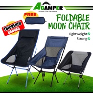 Portable Folding Camping Chair Kerusi Lipat Camping Foldable Moon Chair Kerusi Khemah Lipat Outdoor Camping Stool