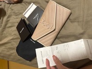 YSL 銀包