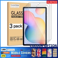 [sgseller] TANTEK [3-Pack Screen Protector Samsung Galaxy Tab S6 Lite(-P610/P615,2020) 10.4 inch,Tempered Glass Film,Ult