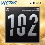 VICTAS VO>102 Table Tennis Rubber Offensive High Energy Tension Black 2.0
