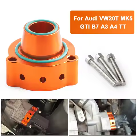 Replace Turbo BOV Forge Blow Off Valve Spacer Dump Adapter For 2.5 TFSI octavia mk1 audi tt VW 2.0T 