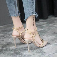 預訂鞋款 - 👠情趣性感 鉚釘高跟鞋 005