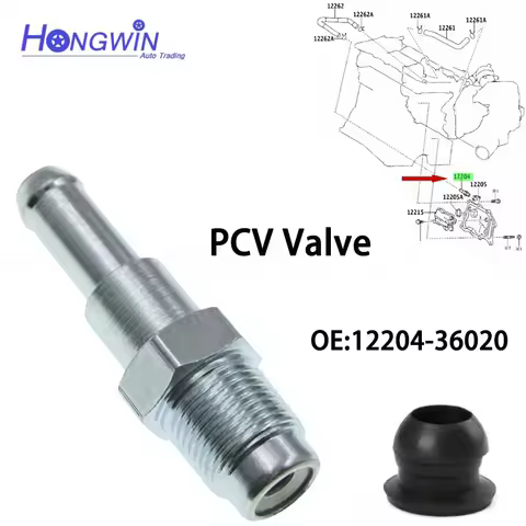 12204-36020 New PCV Valve & Grommet For 09-18 Toyota Camry Avalon RAV4 Venza Highlander Sienna Scion