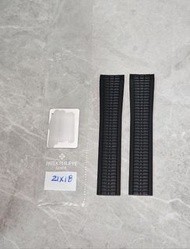 Patek Philippe 黑色橡膠錶帶 21x18