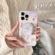 Splash Ink Koala Magnetic Bracket Samsung A57 A27 A07 A17 A56 A26 A36 A16 A55 A35 A54 Shock-Resistan