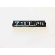 TOYOTA MODELLISTA EMBLEM LOGO Alphard Vellfire Passo Racy Camry Estima Harrier EMBLEM LOGO BADGE