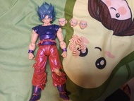 shf Bandai 龍珠 超藍界王拳悟空 公仔Figure