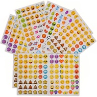 Rhode Island Novelty 7.5" Emoticon Stickers