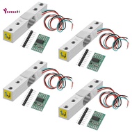 Digital Load Cell Weight Sensor-4 Sets 1KG Load Cell HX711 AD Weighit Amplifier Module Pressure Sens