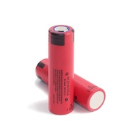 ❇Panasonic 18650 high-capacity rechargeable lithium-ion batteries high-power flashlight type small fan power battery cap