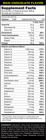 VITAXTRONG HULK MASS (6 LB)
