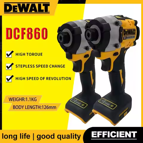 Dewalt DCF860 Cordless Compact Drill / Driver 20V Brushless Electric Drill Screwdriver Rechargeable