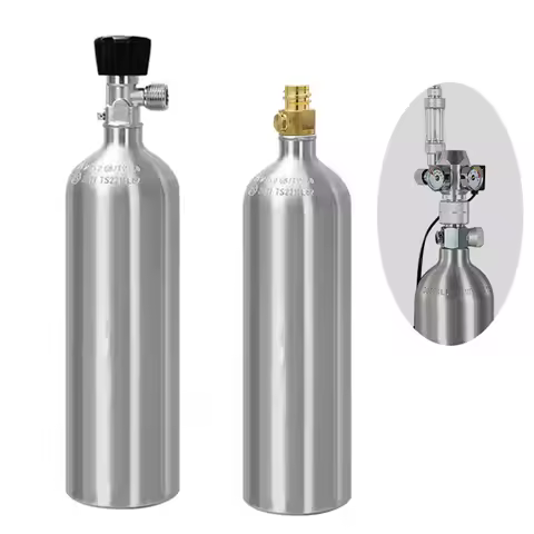 Fish tank CO2 cylinder CO2 explosion-proof oxygen filled cylinder Aquarium aluminum alloy high-press
