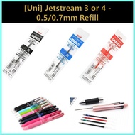 Uni Jetstream 3/4 Ballpoint 0.5/0.7mm refill