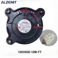 New For Samsung Refrigerator Cooling Fan 12035GE-12M-YT Fridge Radiator DC 12V 0.26A Freezer Parts