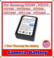 Battery Camera For Samsung NX200 , NX210 , NX300 , NX300M , NX500 , NX1000 , NX1100 , NX2000 ... แบต