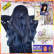 Paket Pewarna Rambut Ombre Miranda Cat Rambut Paket Ombre Ash Blue Cat Rambut Yang Tahan Lama Bleach