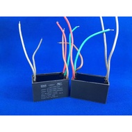 CBB61 5UF/5UF/5UF 300V 5 Wires 3 Capacitors Fan Ceiling Fan Lamp Speed Regulating Running Capacitor