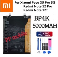 แบตเตอรี่ Xiaomi Poco X5 Pro 5G / Redmi Note 12 Pro / Redmi Note 12T BP4K 5000mAh ส่งจากไทย