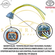 HILUX VIGO '05 KUN25/KUN26/FORTUNER DRIVE INJECTOR ECU 89871-25010/ 1JZ/ 2JZ STEPPER MOTOR IDLE AIR 