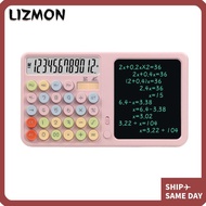 LIZMON  Calculator, With LCD Writing Board Large LCD Display Scientific Calculator, 12-Digit Dual Po