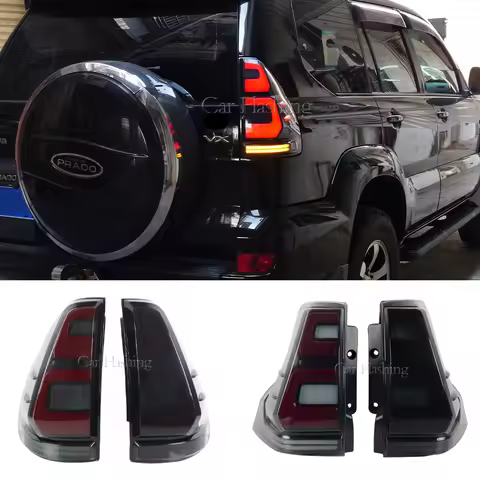 Car LED Taillight Tail Light For Lexus GX470 2003 2004 2005 2006 2007 2008 2009 Rear Lamp + Brake + 