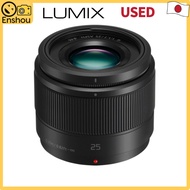FromJapan[USED]Panasonic single focal-length lens for Micro Four Thirds LUMIX G 25mm F1.7 ASPH. Blac