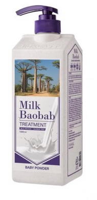 Milk Baobab - 韓國網上銷量第一 順滑護髮素 1000ml (爽身粉味) [原裝正貨]