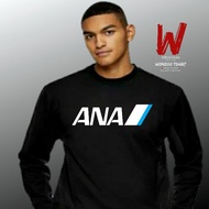 新品【MY】ANA AIRLINES TSHIRT JAPAN JAPAN PREMIUM QUALITY