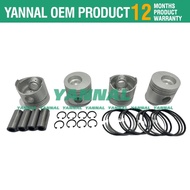 K4N K4N-EDI K4N-D K4N-D31YSA Piston Kit W/ Ring Set For Mitsubishi Engine