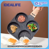VICTORIUM - IDEALIFE IL-24A GRANITE EGG FRY PAN NON-STICK EGG PAN