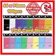 Sarung Kad Unicorn Game Plus (Matte) 66x91mm – 100pcs TCG | Unicorn Game TCG Card Sleeve Matte 66x91