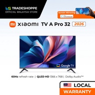 Xiaomi TV A Pro 32 2026 - QLED HD, 1366 x 768 | 60Hz Refresh rate