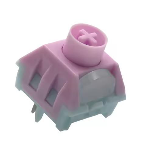 Kailh Saker Linear Switches - 42g Pre-Lubed 5-Pin Hot-Swappable for MX Mechanical Keyboards, Quick T