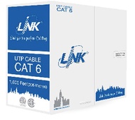 ของแท้100% LINK US-9106 LAN CAT6 สายแลนด์ สายสัญญาณอินเตอร์เน็ต 305เมตร 100เมตร UTP ULTRA (250 MHz) 