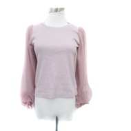 GRL Tshirt pink ribbon Lace Direct from Japan Secondhand