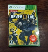 新品！X-BOX360日版遊戲- 不死英雄 NeverDead（7-11取貨付款）