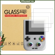 ✥Alloyseed✥【High Quality】 For Anbernic RG406V Tempered Glass Screen Protector Films 9H HD Game Conso