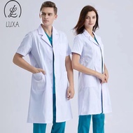 Lab Coat Long Sleeve Lab Coat White White Coat Lab Gown White Laboratory Gown White Coat Doctor