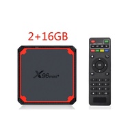 CFGYU X96mini พลัสแอนดรอยด์สมาร์ทกล่องทีวี Amlogic S905W4แอนดรอยด์9.0 2.4G/5G Dual WiFi 4K HD LAN 10