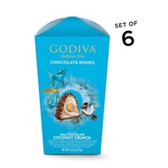 Chocolate GODIVA ngon ƞhất thế giới Domes : Hộp 13 cái vị Milk Chocolate Coconut Crunch