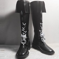 รองเท้าบู๊ตคอสเพลย์ Lapland Cosplay Long Tube Boot out of Step Texas Dog รองเท้าบู๊ตคอสเพลย์สำหรับผู