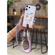 Soft case Anti-dust Phone Case For Nothing CMF Phone2 Pro Graffiti Cartoon Necklace Back Cover TPU F